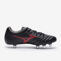 Scarpino da Rugby Mizuno Monarcida Neo III Rugby SI Nero-Rosso