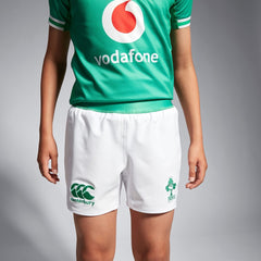 Pantaloncini da rugby bianchi Irlanda Home 2023-24 Canterbury IRFU