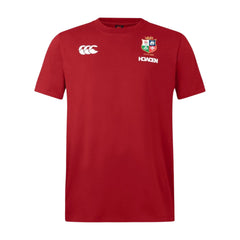 t-shirt rugby british & Irish lions cotone Bordo bambino