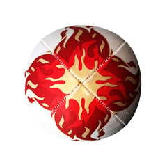 Gilbert Pallone Rugby Italia Fireball: pallone da rugby ufficiale caratterizzato da un sorprendente design a forma di palla di fuoco.