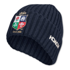 Zuccotto blu classic ufficiale British & Irish Lions con stemma ricamato.