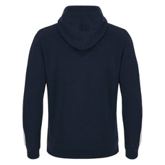 Felpa Italia Rugby Zip Lunga e Cappuccio Blu
