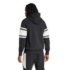 Felpa Rugby All Blacks Cappuccio e Zip Lunga travel Leisure