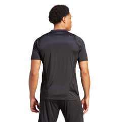 T-shirt da uomo All Blacks Rugby Performance 2024, nera, vista posteriore