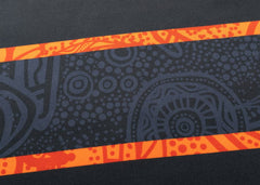 Felpa rugby indigenous all stars con cappuccio