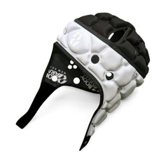 Caschetto Rugby Ventilator Body Armour Bianco-Nero