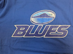 T-shirt rugby Blues cotone Super Rugby Pacific Ufficiale