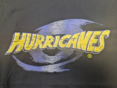 T-shirt rugby Hurricanes cotone Super Rugby Pacific Ufficiale