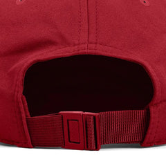 Cappellino da rugby British & Irish Lions rosso con chiusura regolabile sul retro.