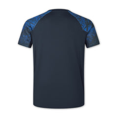 Maglia da rugby da allenamento Superlight dei British & Irish Lions: maglia da rugby da allenamento blu navy con maniche con fantasia blu.