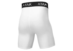 Scaldamuscolo ATAK Compression BIANCO, bianco, a compressione, uomo