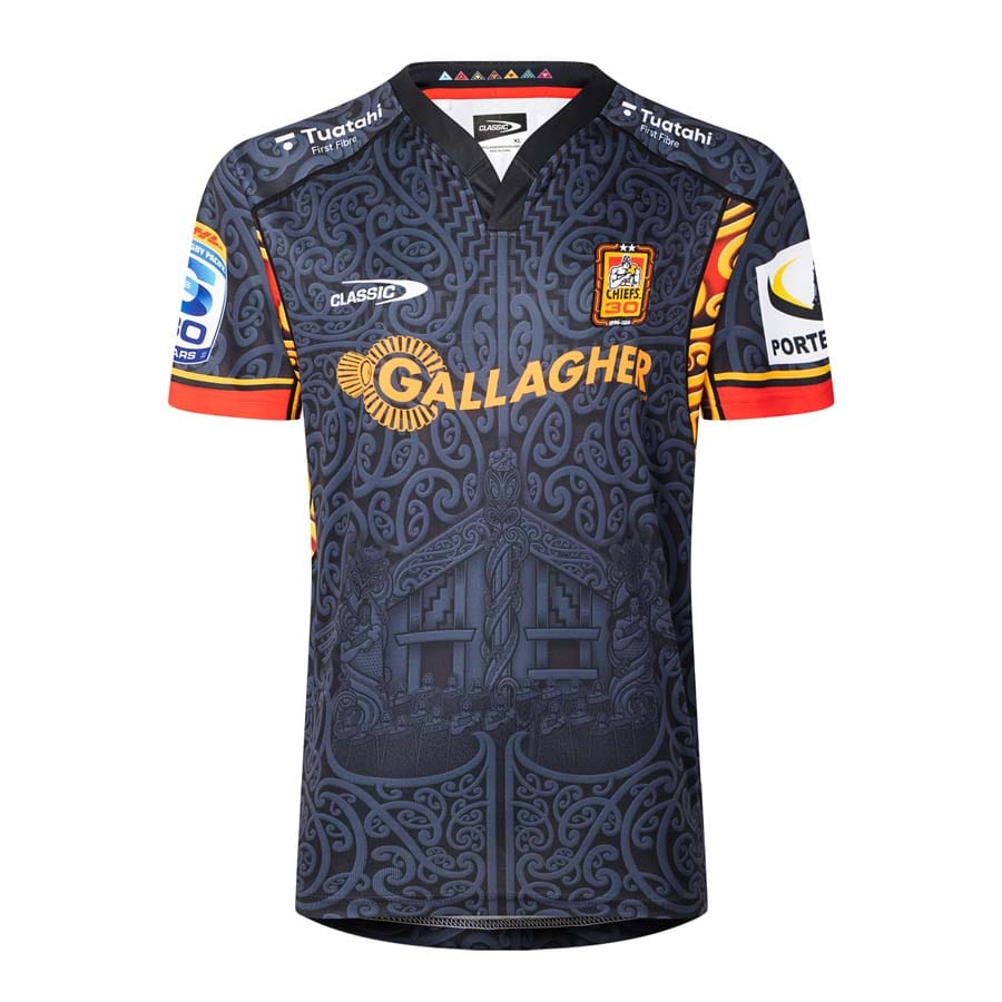 Maglia Rugby Chiefs 2026 Home PRO, ispirata alla cultura Māori.
