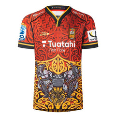 Maglia da allenamento rugby Chiefs 2026 PRO con design ispirato alla cultura Maori.