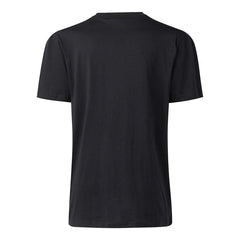 T-shirt da rugby nera Hurricanes Super Rugby, cotone, 2026