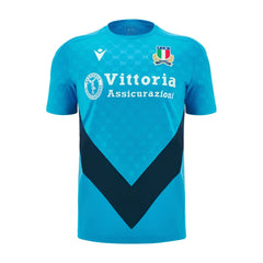 Maglia da Rugby Italia allenamento 2025 celeste