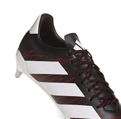 Scarpino Rugby Kakari SG Adidas Nero-Rosso