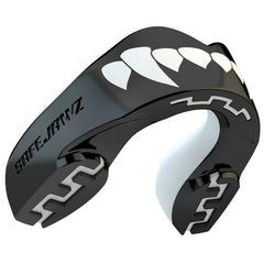 Paradenti per Rugby e Sport Safejawz Fangz Nero