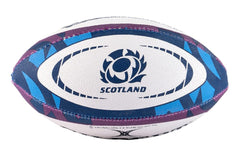Mini pallone rugby Scozia Gilbert: mini pallone da rugby ufficiale con il logo della squadra scozzese. Perfetto per l'allenamento o per l'esposizione.