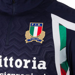 Felpa Italia Rugby Training Mezza Zip 2027