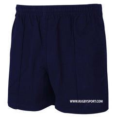 Pantaloncini da rugby KIWI Pro Rugbysport in cotone blu navy.