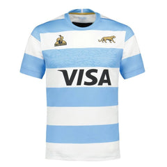 Maglia Rugby Argentina Pumas ufficiale home 2023 Le Coq Sportif con logo Visa.