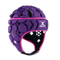 Caschetto Rugby Gilbert OCTANE Viola-Rosa
