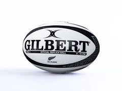Pallone da rugby replica Gilbert All Blacks, taglia 5