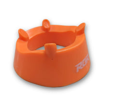 RGR porta palla da rugby arancione con logo RGR visibile.