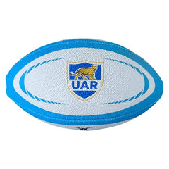 Mini pallone da rugby Argentina Pumas: mini pallone da rugby ufficiale con il logo dell'Argentina Pumas. Ideale per bambini o collezionisti.