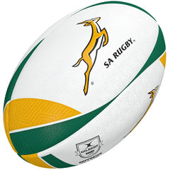 Gilbert Pallone Rugby Sud Africa Supporter: Pallone da rugby ufficiale degli Springboks con il logo della squadra