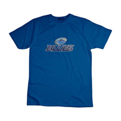 T-shirt rugby Blues cotone Super Rugby Pacific Ufficiale