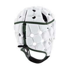 Caschetto Rugby Ventilator Body Armour Bianco-Verde Foresta