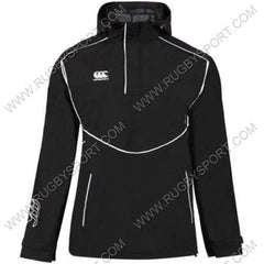 giacca antivento/pioggia canterbury mezza zip club nero