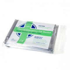 Coperta termica di emergenza in alluminio C.M.S. 130x210 cm