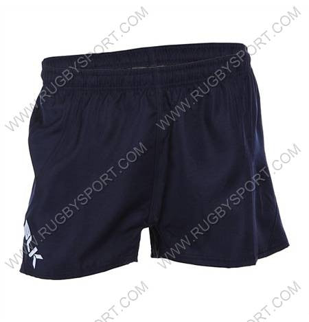 Pantaloncino da gara BLK Tek Shorts blu navy con logo bianco sul fondo.