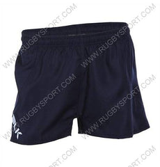 Pantaloncino da gara BLK Tek Shorts blu navy con logo bianco sul fondo.
