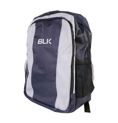 Zainetto BLK Tek blu navy e grigio chiaro con logo BLK.