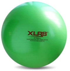 Palla Swiss Ball palestra XLR8 verde, per allenamento e fitness.