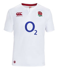 Maglia Rugby Inghilterra Home PRO 2017 Canterbury bianca con rosa