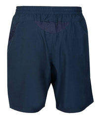 Pantaloncini training RGR Gym blu navy, tessuto tecnico traspirante.