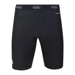 Scaldamuscolo Canterbury Thermoreg nero da uomo, con logo Canterbury visibile.