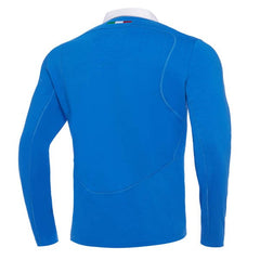 Maglia Italia Rugby Fir Policotone Manica Lunga Macron