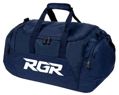 Borsa da viaggio Team RGR Elite blu, capiente e resistente, perfetta per il rugby.