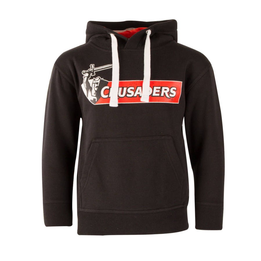 Felpa Crusaders con Cappuccio Super Rugby