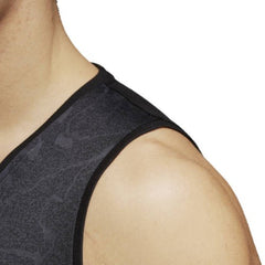 Canotta da rugby Adidas All Blacks grigia con dettagli neri.