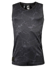 Canotta da uomo Adidas All Blacks grigio scuro con fantasia a rombi