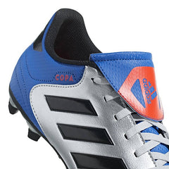 Scarpino Adidas Copa 18.4 FxG Azzurro-Argento