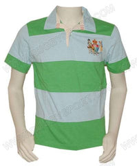 maglia rigata off field ccc charlie celeste/verde