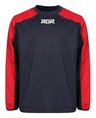 Top allenamento RGR Contrast Nero-Grigio