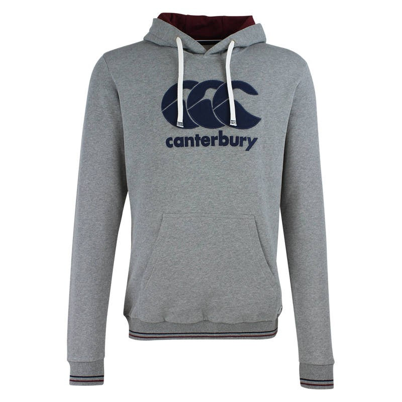 Felpa Canterbury Classic Collins Cappuccio Blu